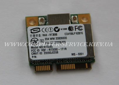 Адаптер беспроводной связи для ноутбука RaLink RT 3090 PCIe Mini
