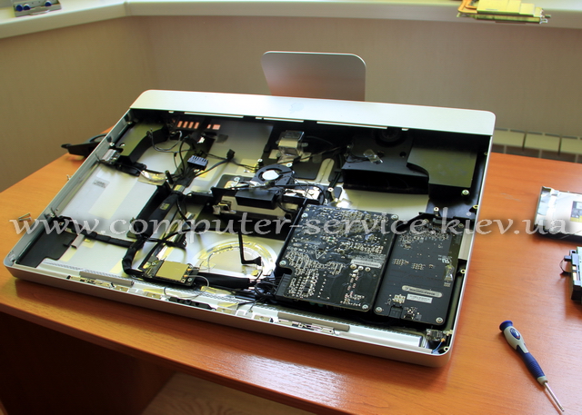 Чистка Аймак Imac в Киеве на Троещине