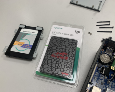 Замена ssd в мини ПК Gigabyte GB-BXBT-2807